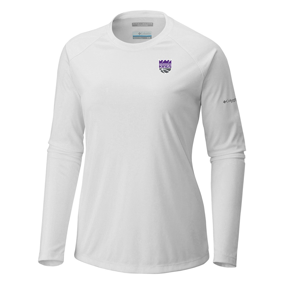 Sacramento Kings Women's Tidal Tee II Long Sleeve T-Shirt - White | Columbia for sale
