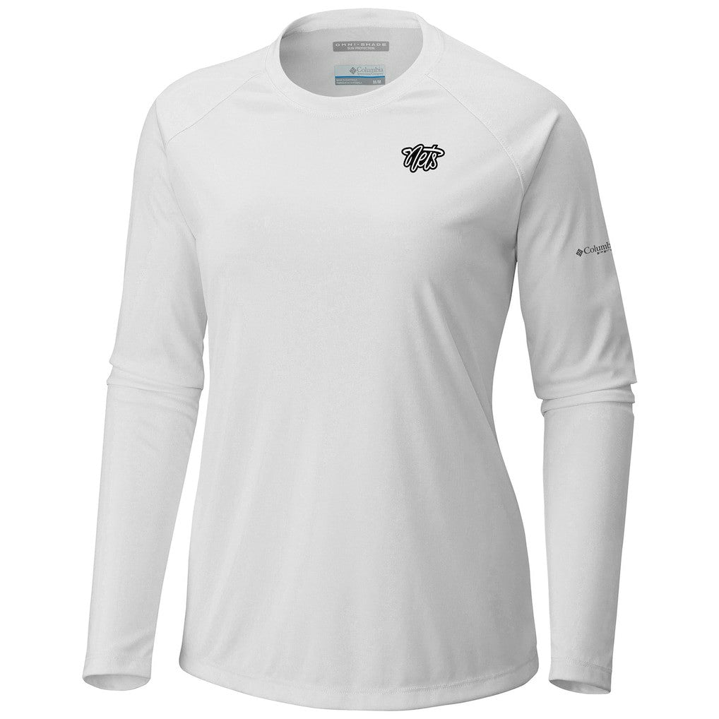 Brooklyn Nets Women's Tidal Tee II Long Sleeve T-Shirt - White | Columbia online