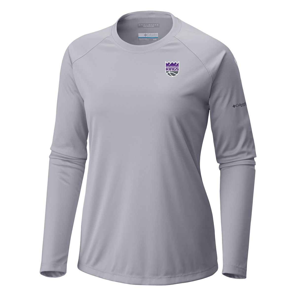 Sacramento Kings Women's Tidal Tee II Long Sleeve T-Shirt - Gray | Columbia on sale