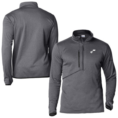 Utah Jazz Park View Fleece Half-Zip Top - Black | Columbia cheap
