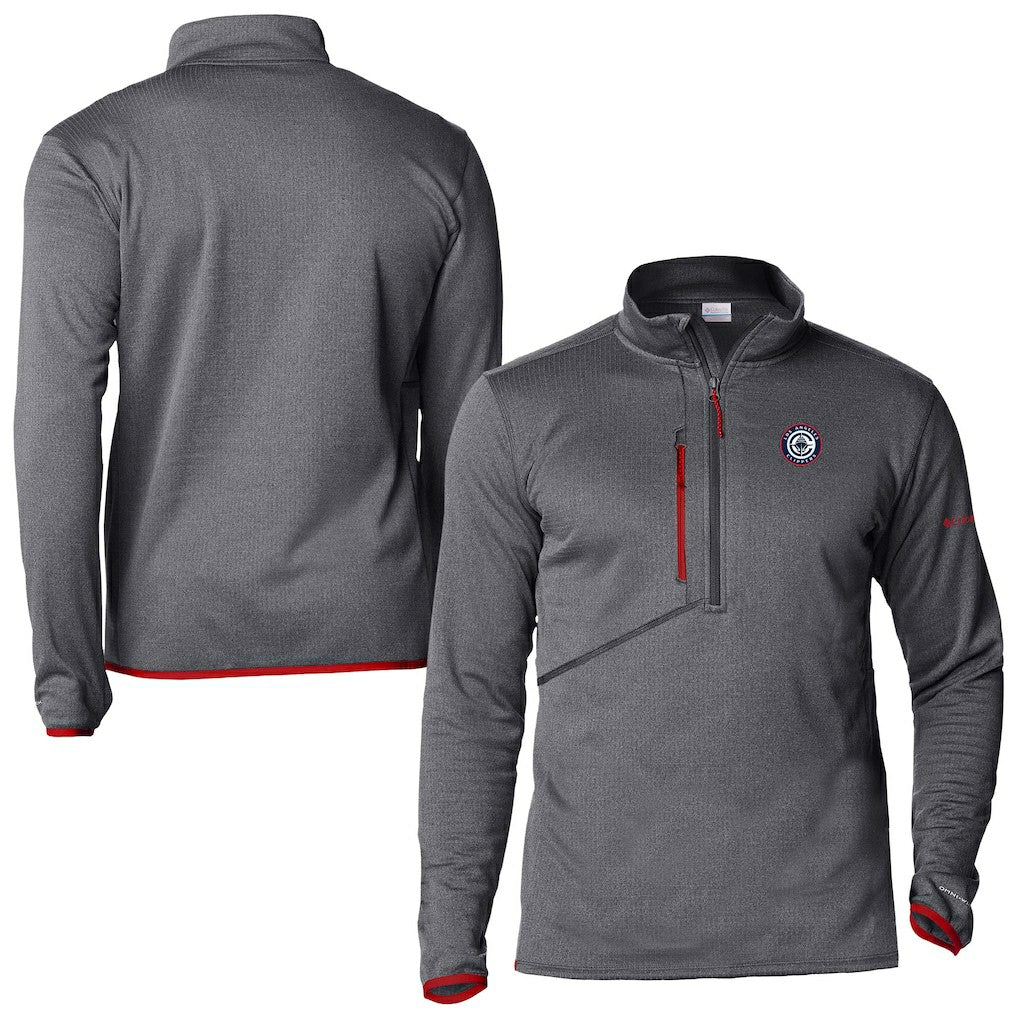 LA Clippers Park View Fleece Half-Zip Top - Red | Columbia outlet