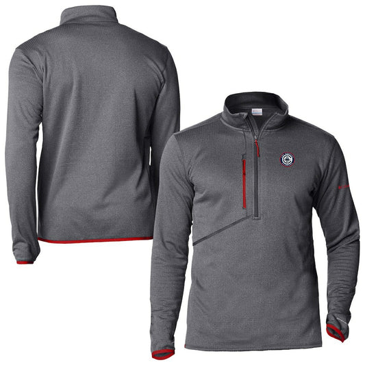 LA Clippers Park View Fleece Half-Zip Top - Red | Columbia outlet