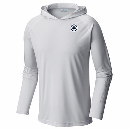 LA Clippers PFG Super Terminal Tackle Hoodie - White | Columbia cheap