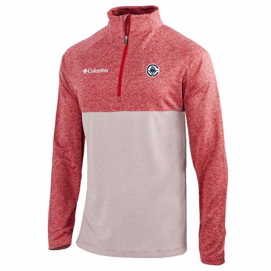 LA Clippers Omni-Wick Rockin' It Quarter-Zip Top - Red | Columbia outlet