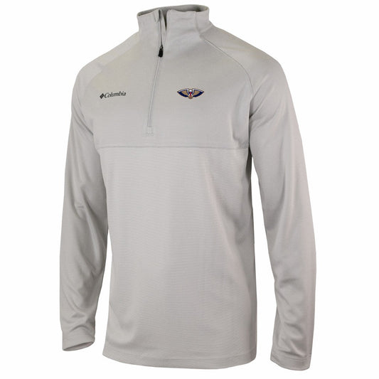 New Orleans Pelicans Omni-Wick Rockin' It Quarter-Zip Top - Navy | Columbia discount