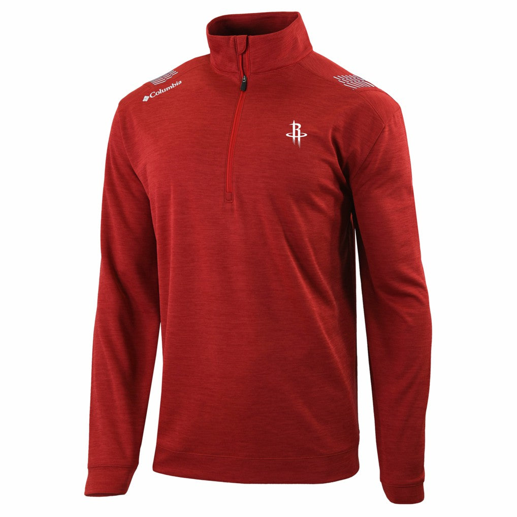 Houston Rockets Oakland Downs Omni-Wick Quarter-Zip Top sale - Red | Columbia on sale