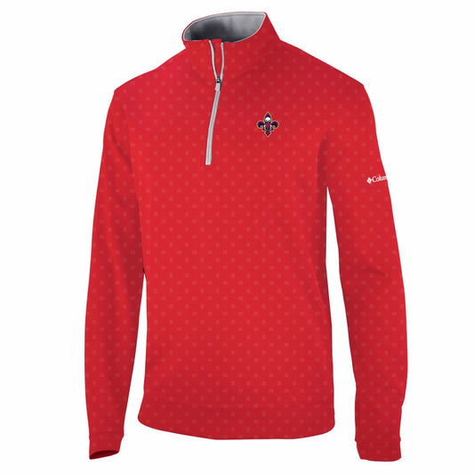 New Orleans Pelicans Wickham Hills Omni-Wick Quarter-Zip Jacket - Red | Columbia discount