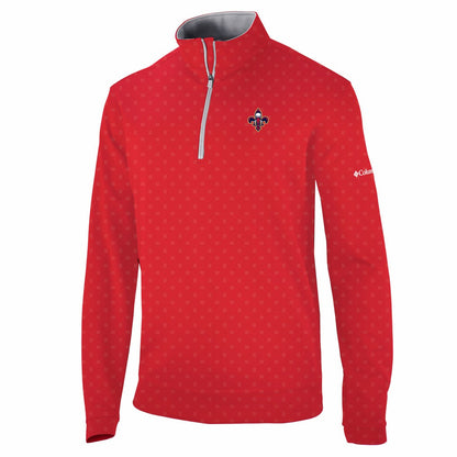 New Orleans Pelicans Wickham Hills Omni-Wick Quarter-Zip Jacket - Red | Columbia discount