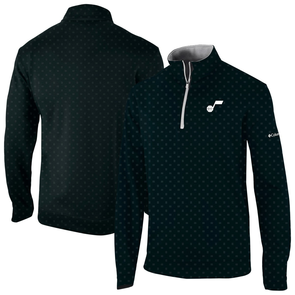 Utah Jazz Wickham Hills Omni-Wick Quarter-Zip Jacket - Black | Columbia cheap