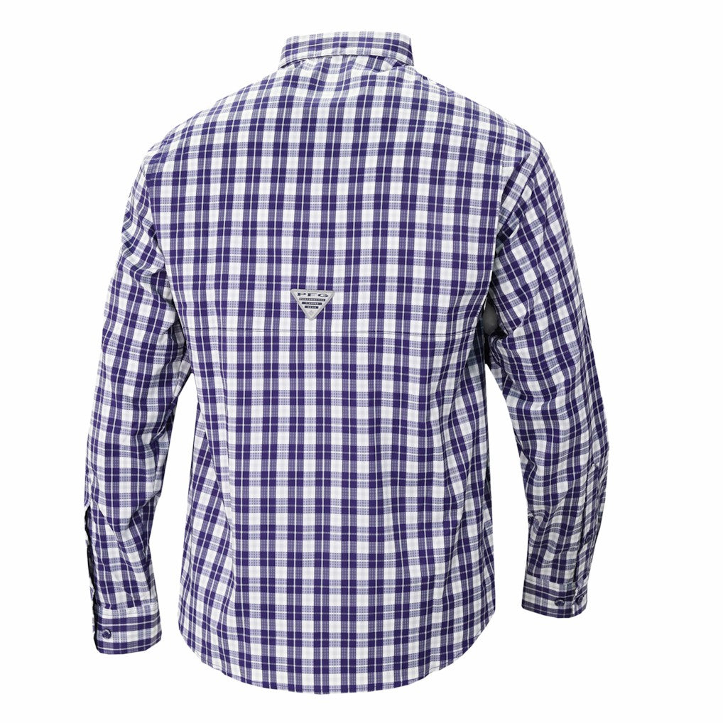 Phoenix Suns Super Tamiami Omni-Shade Long Sleeve Button-Down Shirt - Purple | Columbia sale