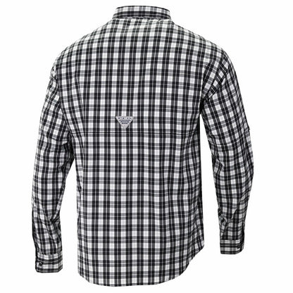 Utah Jazz Super Tamiami Omni-Shade Long Sleeve Button-Down Shirt - Black | Columbia sale