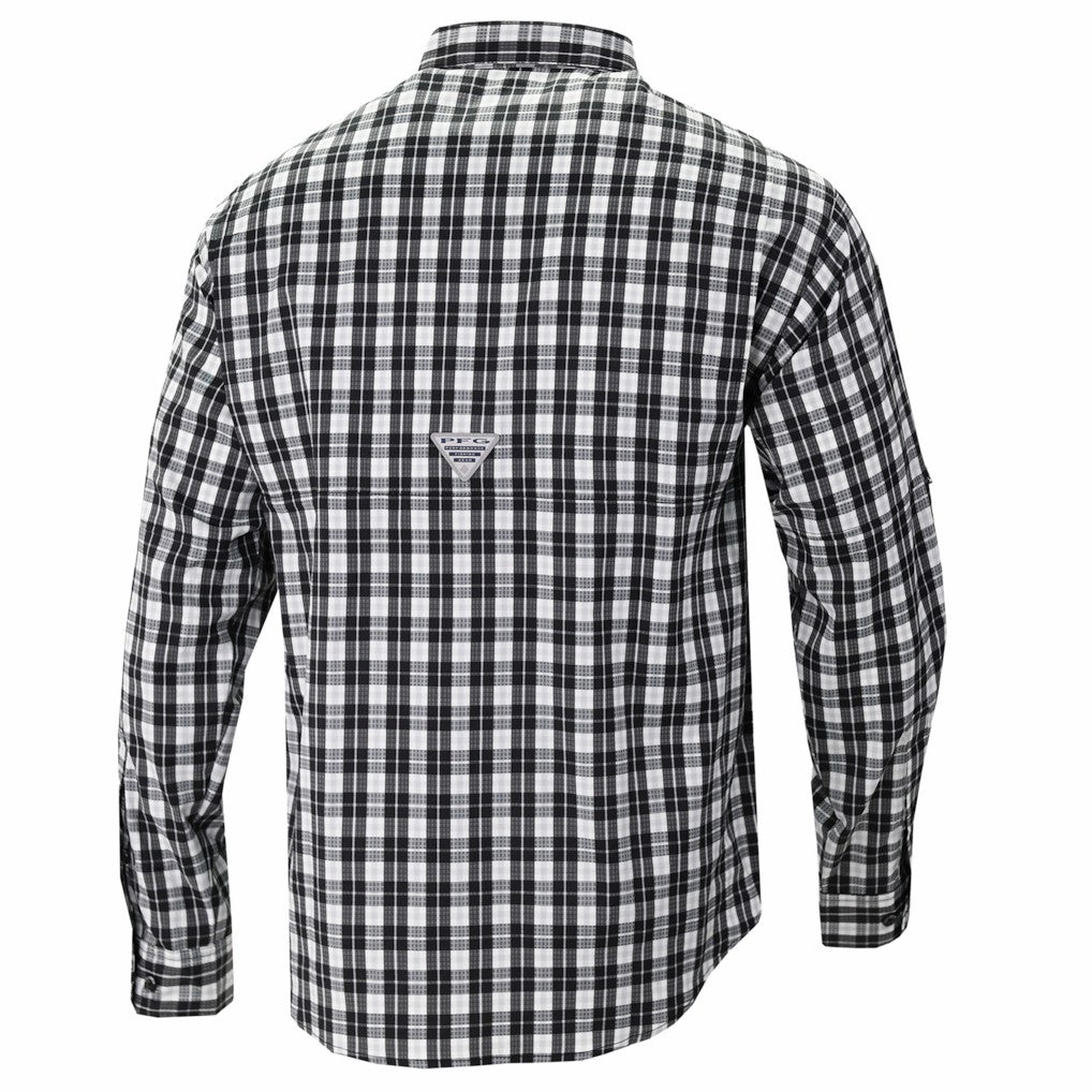 Memphis Grizzlies Super Tamiami Omni-Shade Long Sleeve Button-Down Shirt - Navy | Columbia on sale