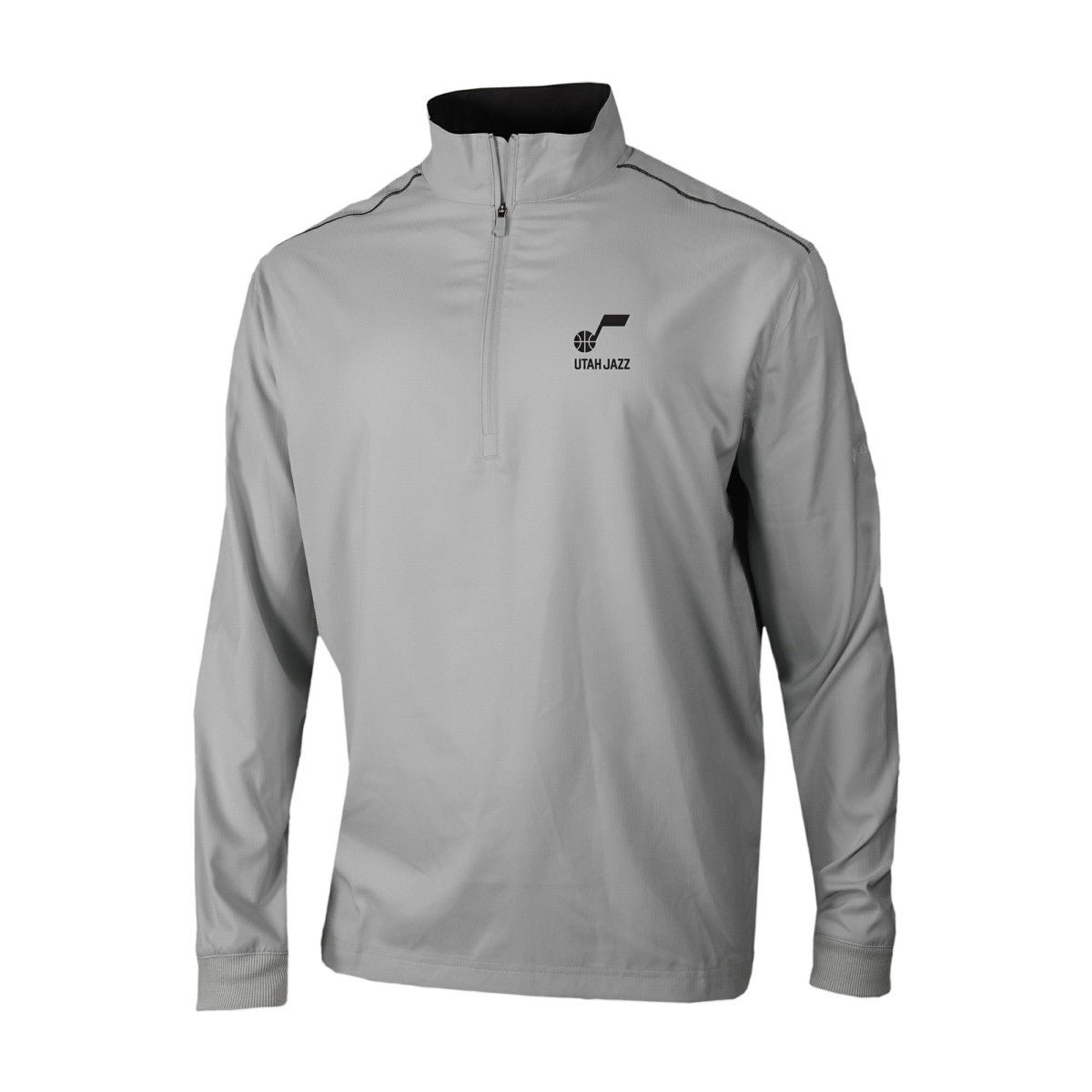 Utah Jazz Omni-Wick Bogey's Paradise Quarter-Zip Top - Gray | Columbia sale