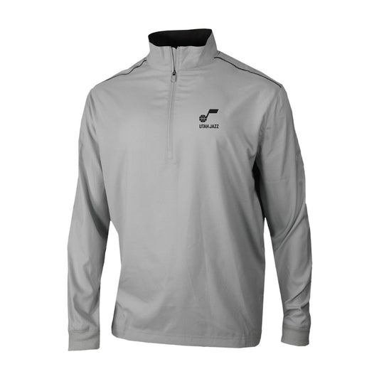 Utah Jazz Omni-Wick Bogey's Paradise Quarter-Zip Top - Gray | Columbia sale