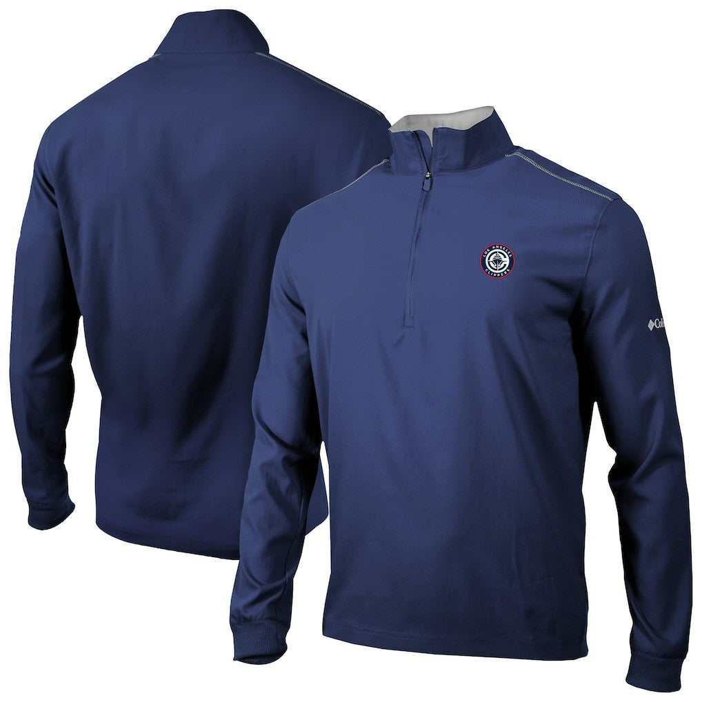 LA Clippers Omni-Wick Bogey's Paradise Quarter-Zip Top - Navy | Columbia discount