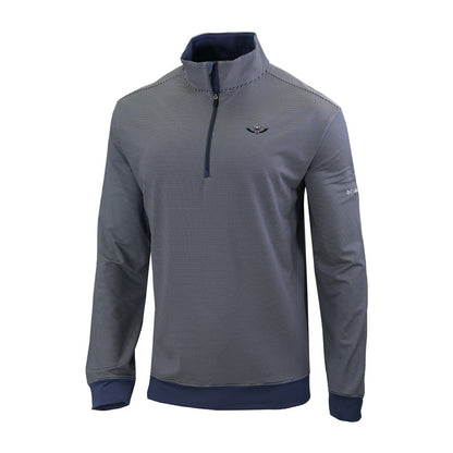 New Orleans Pelicans Omni-Wick Even Lie Quarter-Zip Top - Navy | Columbia shop