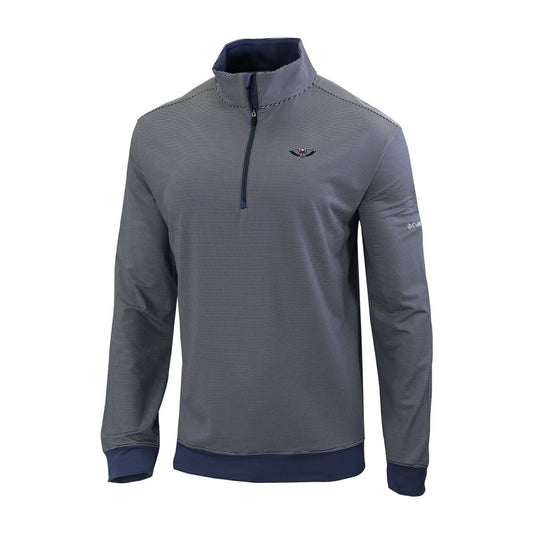 New Orleans Pelicans Omni-Wick Even Lie Quarter-Zip Top - Navy | Columbia shop