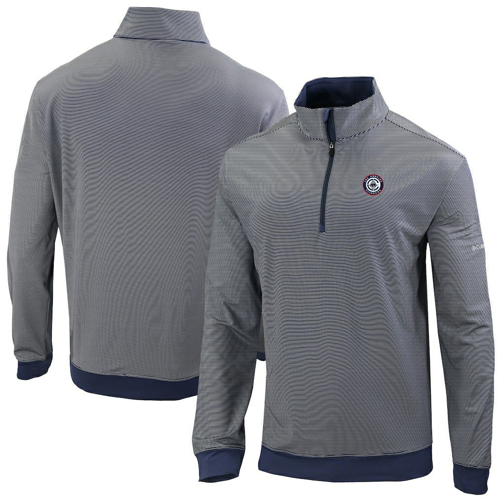 LA Clippers Omni-Wick Even Lie Quarter-Zip Top - Navy | Columbia on sale