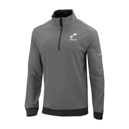 Utah Jazz Omni-Wick Even Lie Quarter-Zip Top - Black | Columbia discount