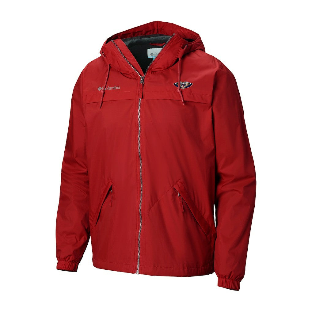 New Orleans Pelicans Oroville Creek Lined Full-Zip Jacket - Red | Columbia on sale