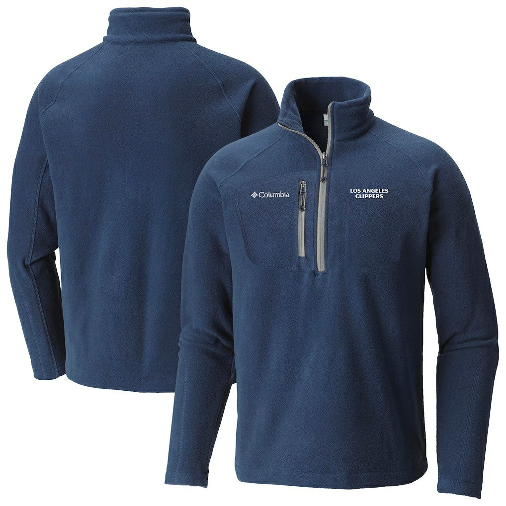 LA Clippers Fast Trek III Half-Zip Fleece Pullover - Navy | Columbia for sale