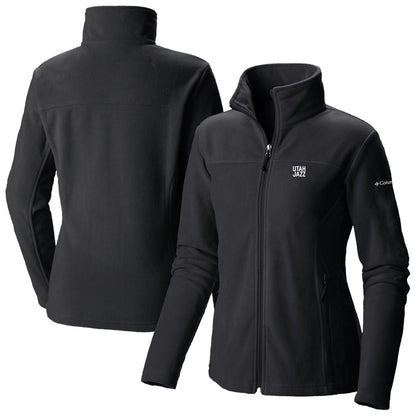 Utah Jazz Women's Give & Go II Fleece Full-Zip Jacket - Black | Columbia online