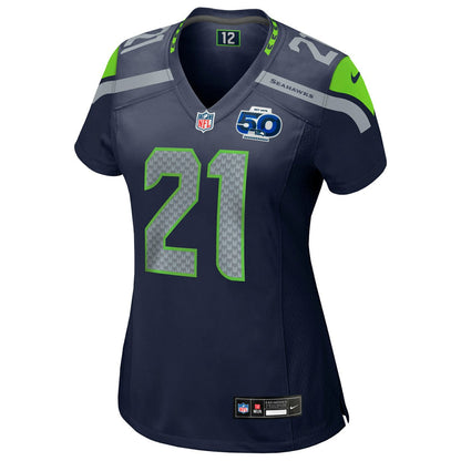 Devon Witherspoon Seattle Seahawks Women's Team 50th Season Game Jersey - College Navy | Nike for sale