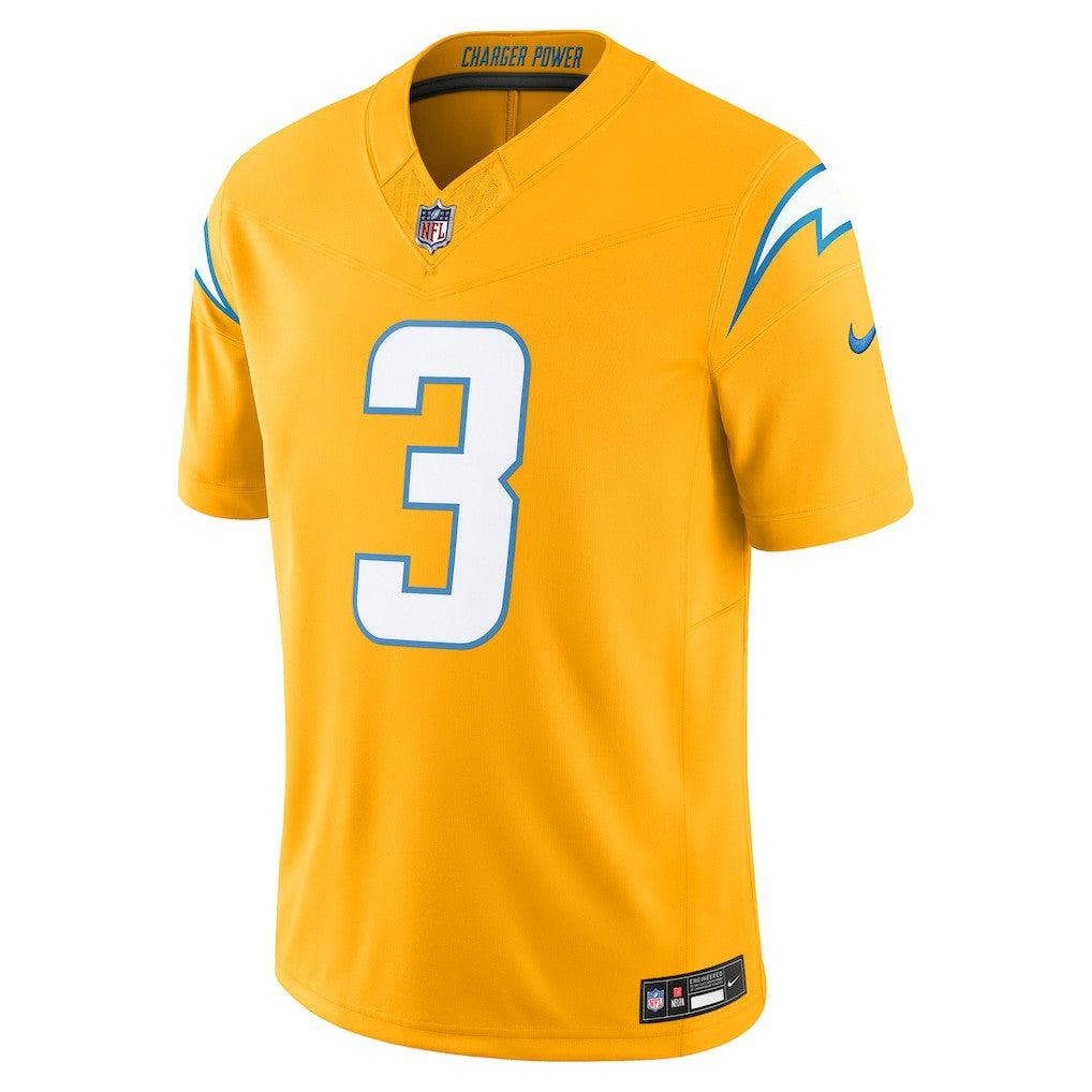 Derwin James Jr. Los Angeles Chargers Alternate Charger Power Vapor F.U.S.E. Limited Jersey - Gold | Nike for sale