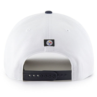 Pittsburgh Steelers '47 Patriotic Overhand Hitch Adjustable Hat - White cheap