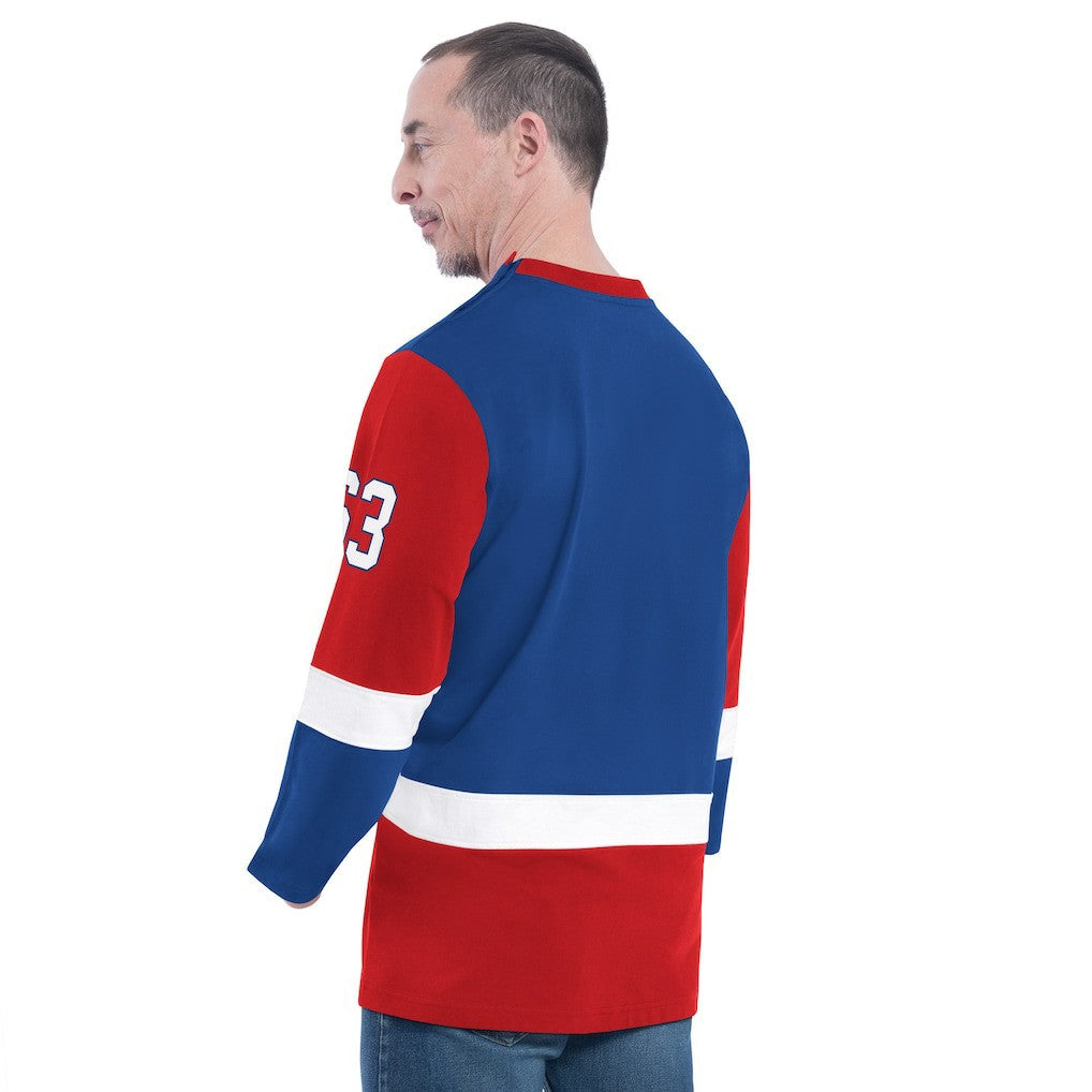 Philadelphia 76ers G-III Sports by Carl Banks Adaptive Rugby Long Sleeve Top - Royal discount