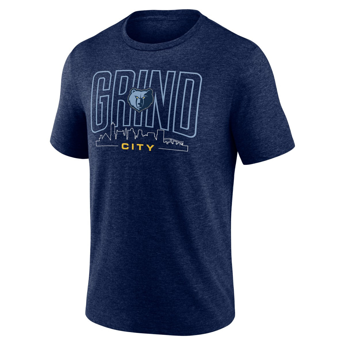 Memphis Grizzlies Huddle Tri-Blend T-Shirt - Navy cheap