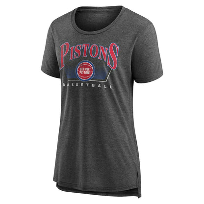 Detroit Pistons Women's Selection Tri-Blend T-Shirt sale - Gray sale