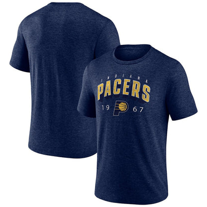 Indiana Pacers Backboard Tri-Blend T-Shirt - Navy discount