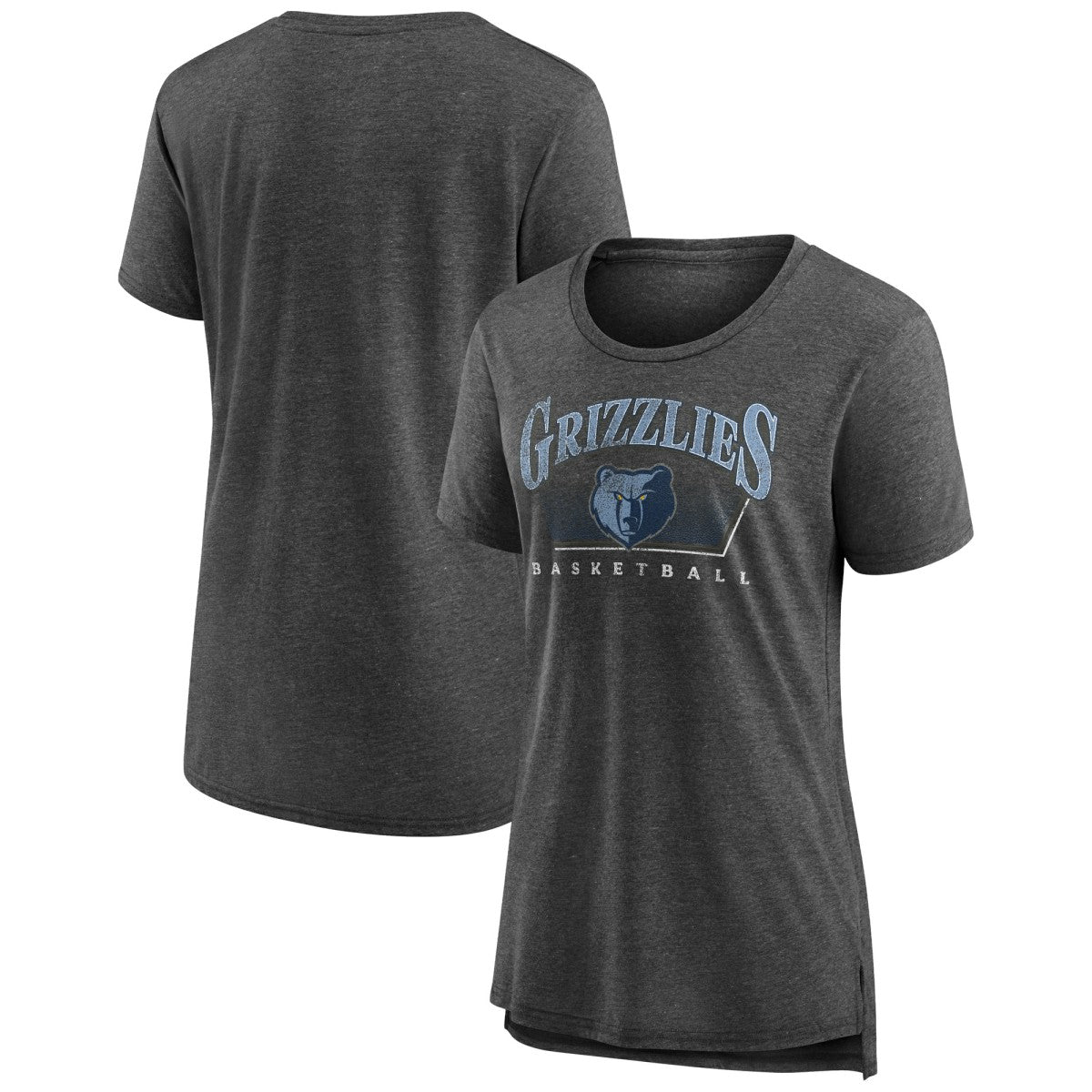 Memphis Grizzlies Women's Selection Tri-Blend T-Shirt - Gray cheap