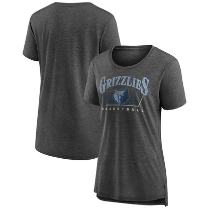 Memphis Grizzlies Women's Selection Tri-Blend T-Shirt - Gray cheap