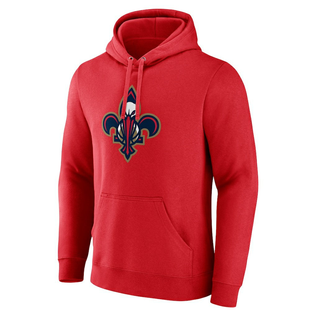 New Orleans Pelicans Alternate Logo Pullover Hoodie - Red shop
