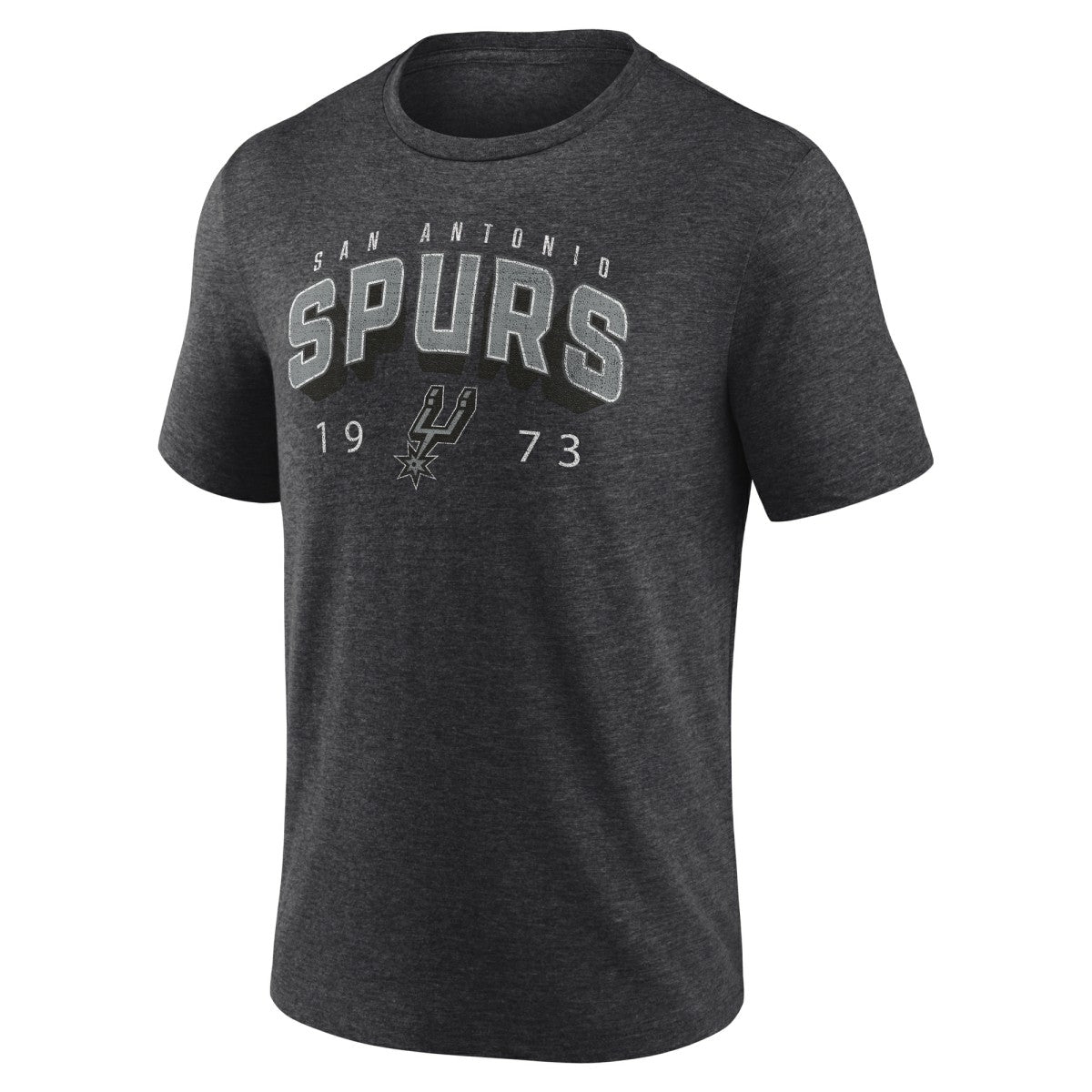 San Antonio Spurs Backboard Tri-Blend T-Shirt - Charcoal on sale