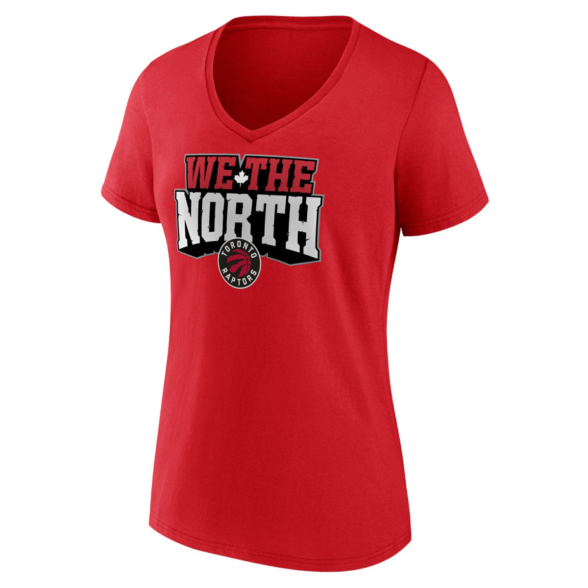 Toronto Raptors Women's Team Pride V-Neck T-Shirt - Red shop