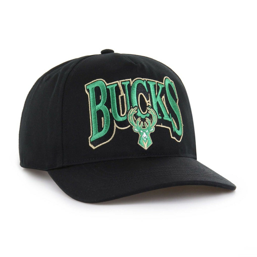 Milwaukee Bucks '47 Every Time Past Champs Hitch Adjustable Hat - Black | 47 brand shop