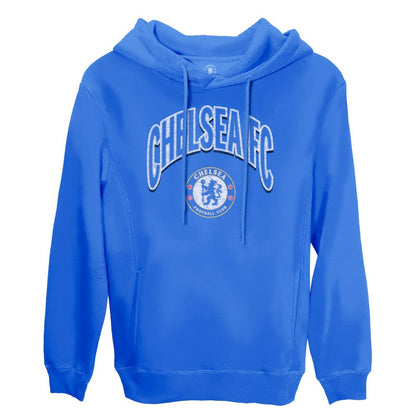 Chelsea 1863FC Retro Wordmark Pullover Hoodie - Blue for sale