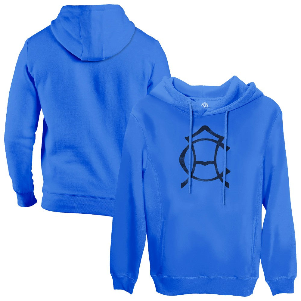 Club America 1863FC Retro Badge Pullover Hoodie - Blue sale