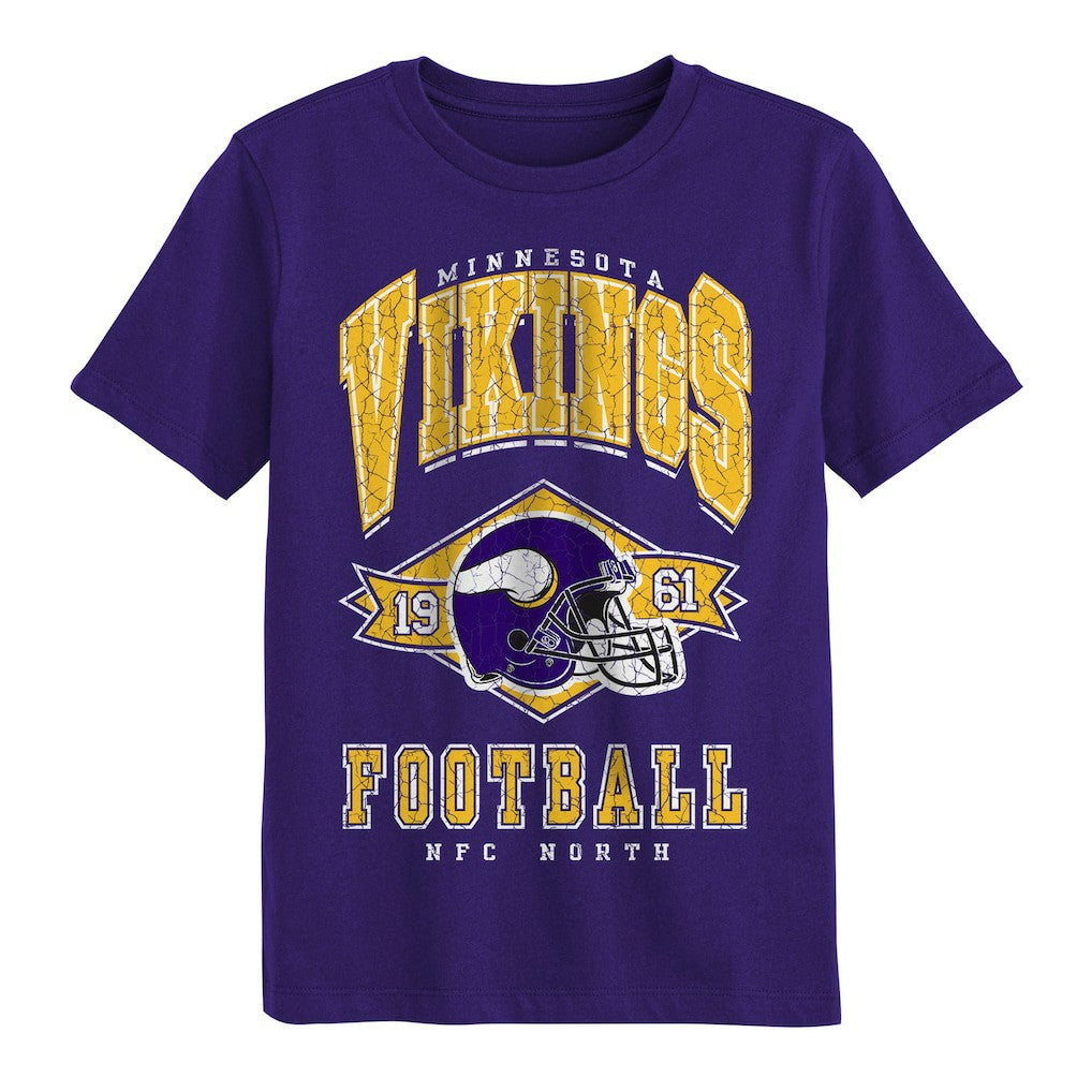 Minnesota Vikings Outerstuff Preschool Kick Off T-Shirt - Purple outlet