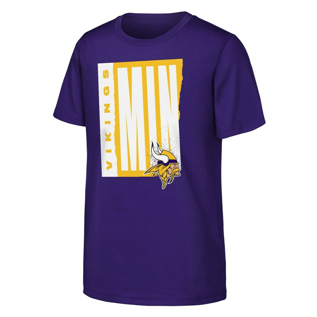Minnesota Vikings Outerstuff Youth Tear It Up T-Shirt - Purple discount