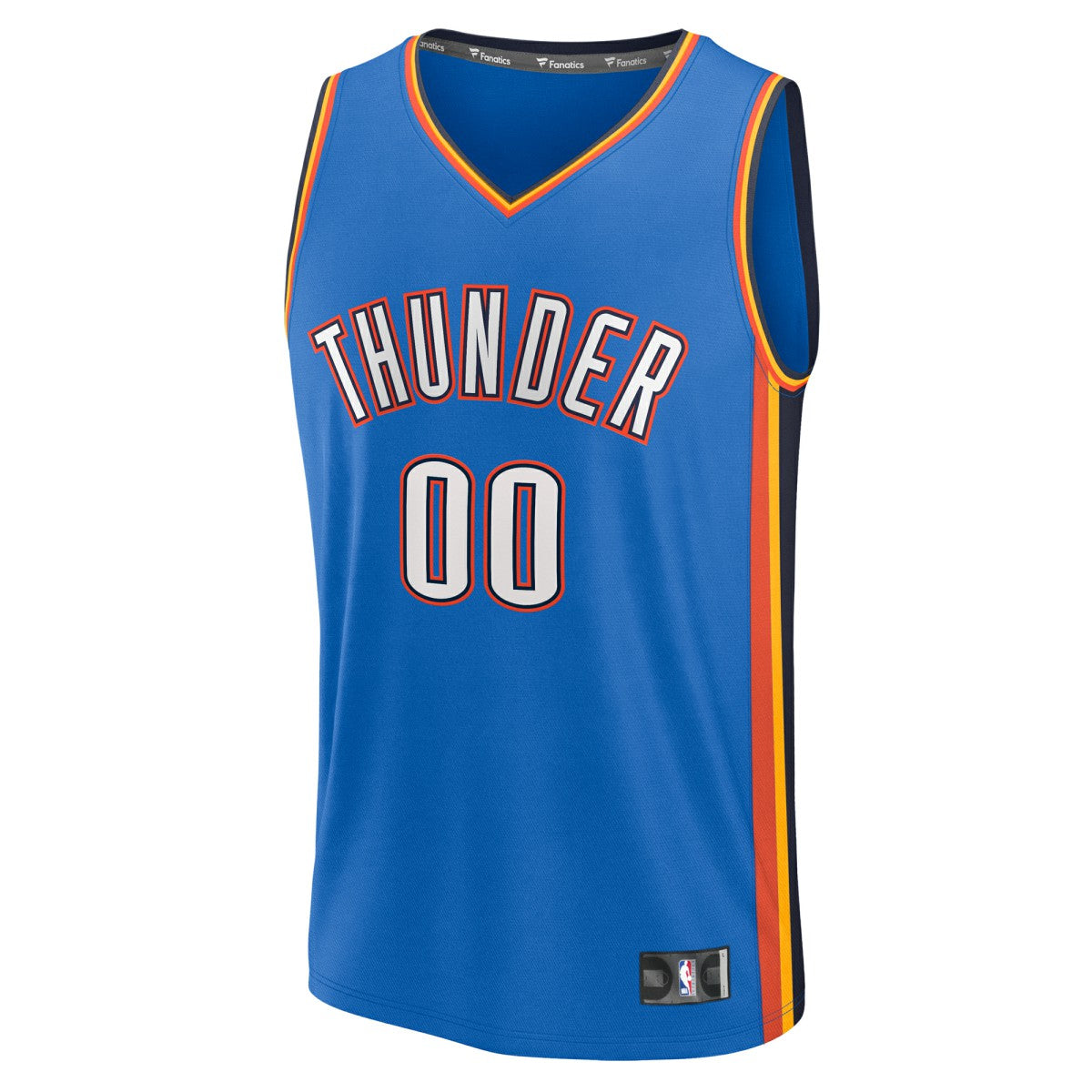 Oklahoma City Thunder Fast Break Custom Jersey - Icon Edition - Blue | Fanatics discount