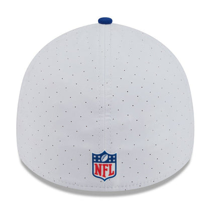 Buffalo Bills New Era 2025 NFL Training Camp 39THIRTY Flex Hat - White/Royal on sale
