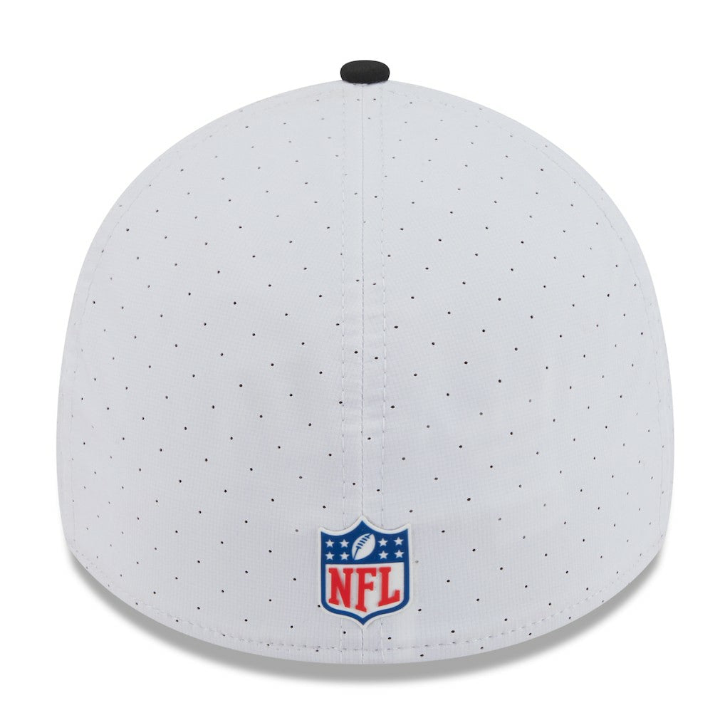 Cincinnati Bengals New Era 2025 NFL Training Camp 39THIRTY Flex Hat - White/Black for sale
