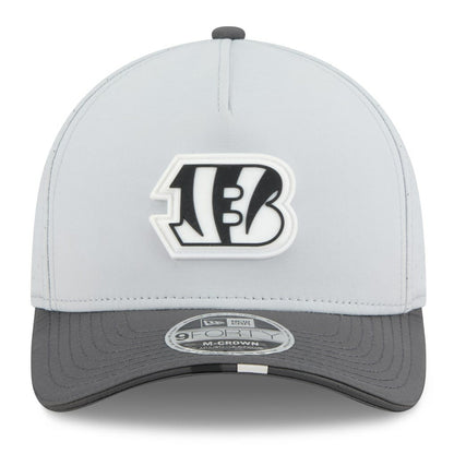 Cincinnati Bengals New Era 2025 NFL Training Camp A-Frame 9FORTY Adjustable Hat - Gray/Graphite outlet