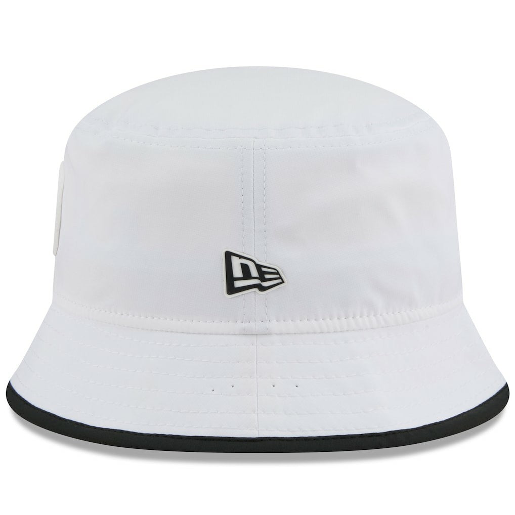 Pittsburgh Steelers New Era 2025 NFL Training Camp Stretch Bucket Hat - White on sale