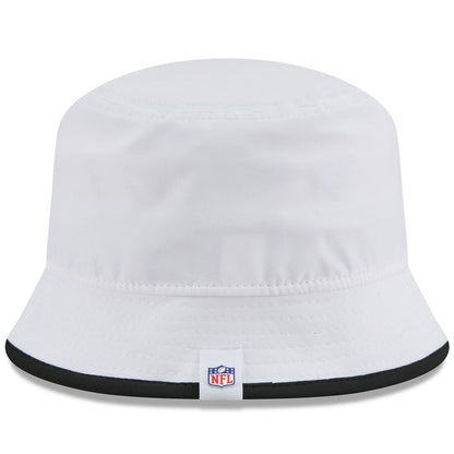 Pittsburgh Steelers New Era 2025 NFL Training Camp Stretch Bucket Hat - White on sale