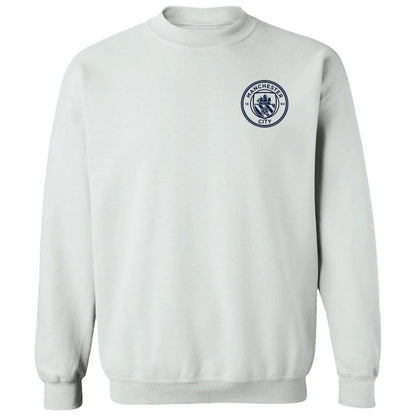 Manchester City Vive La Fete Women's Impressions Artwork Pullover Sweatshirt - White shop